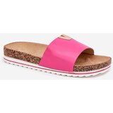 Boto Ladies sandals on cork platform with decorative detail fuchsia Vessira | ePonuda.com