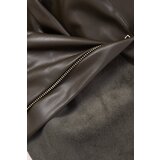 Kesi Leather trousers with a tie at the front khaki | ePonuda.com