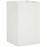  Vrtna saksija Bijela 30 x 30 x 50 cm Čelična vrata - Bijela 30 x 30 x 50 cm 1 | shoptok.hr