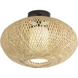 QAZQA Japandi stropna svetilka bambus 42cm IP44 - Moana Cene