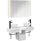  Set ormarića za kupaonicu 4 kom. Bijela Konstruirano drvo | shoptok.hr