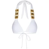 Moda Minx Bikini gornji dio 'Boujee' zlatna / bijela