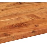 Stolna ploča 140x50x2,5 cm ovalna od masivnog drva bagrema | shoptok.hr