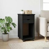  Gležnji kabinet Črna 34 x 39 x 65,5 cm Masivna borovina, (5000263253) | Shoptok.si