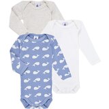 Petit Bateau BODY US ML MOBIDIC PACK X3 Višebojna | shoptok.hr