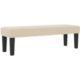  Krevet s opruga kutije s uzglavljem Krema 180 x 200 cm tkanina | shoptok.hr
