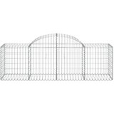  Lučne gabionske košare 50 kom 200x50x60/80 cm pocinčano željezo | shoptok.hr