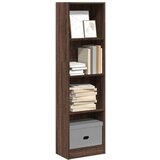 vidaXL Regal za knjige boja hrasta 40x24x143 cm konstruirano drvo Cijene