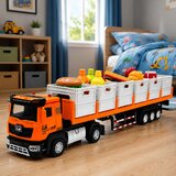 Orange Food Transport Truck 1:40 | Shoptok.si