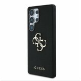 Guess PU Grained 4G Metal Logo Zadní Kryt pro Samsung Galaxy S25 Ultra Black Ovitek za telefon Vijolična | Shoptok.si