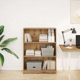 vidaXL Knjižna omara artisan hrast 80x24x109 cm inženirski les | Shoptok.si
