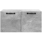 TV ormar za zid Zidne Betonska siva 59 5 x 41 x 30 cm | shoptok.hr