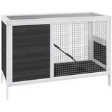  Kavez za zečeve sivi 103 x 44 x 69,5 cm od masivne borovine | Eponuda.ba
