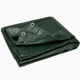 cerada PE 4x5 m zelena, 120 g/m²