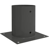 vidaXL Okrogla podlaga 12 pcs Antracit 18 x 18 x 15 cm Kovina, (5000249098) | Shoptok.si