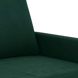  Dvosjed tamnozeleni 140 cm baršunasti | shoptok.hr