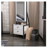 Woody Fashion Stol za šminkanje 41x170x35cm Bijeli Cijene