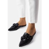 Gemre Black elegant mules with chain Patenaude | shoptok.hr