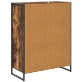  Omara za čevlje Dimni hrast 79 x 36 x 100 cm Konstruiran les, (5000113265) | Shoptok.si