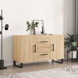 vidaXL Komoda sonoma hrast 100x36x60 cm inženirski les | Shoptok.si