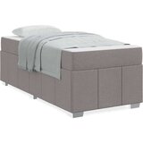  Krevetna konstrukcija Sivo-smeđa 120 x 190 cm tkanina | shoptok.hr