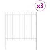  Ograda za vrt s lukom bijela 5 1x1 5 m čelik | shoptok.hr
