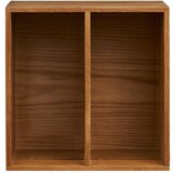 House Nordic Polica s više razina od punog hrasta u prirodnoj boji 18 cm Townsville – | shoptok.hr