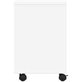  Stalak za pisač s kotačima bijeli 41 x 32 x 48 cm | shoptok.hr