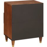 vidaXL Noćni ormarići Smeđa Bambus i masivno drvce manga | shoptok.hr