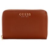 Guess Denarnice LAUREL SLG MEDIUM ZIP AROUND Kostanjeva Cene