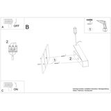 Stenska svetilka PINNE 118 siva, (21347297) | Shoptok.si
