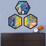Wallity uramljena slika 6GEN1031327167, 35x35 cm, 3 dela | ePonuda.com