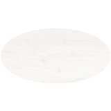  Mizna plošča bela 80x40x2,5 cm trdna borovina ovalna, (20817834) | Shoptok.si