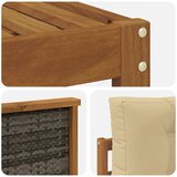  Set vanjskih sofa 4 kom. Prirodna i bež | shoptok.hr
