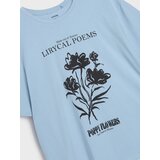 Sinsay Pamučna majica kratkih rukava s cvjetnim printom | shoptok.hr