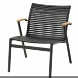 Lounge stolica Sadbjer crna Cene