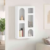 Viseći Viseča omarica s polico Bela 59 x 20 x 100 cm Konstruiran les, (5000113029) | Shoptok.si