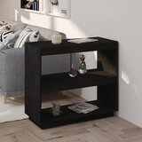 vidaXL Ormarić za knjige crni 80 x 35 x 71 cm od masivne borovine Cijene