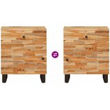  Ormar za krevet Smeđa 50 x 33 x 60 cm Čvrsto drvo manga | shoptok.hr