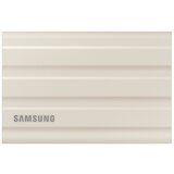 Samsung zunanji ssd 1TB type-c usb 3.2 Gen2 nvme, IP65, T7 shield, bež, MU-PE1T0K | Shoptok.si