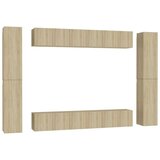 TV 10-dijelni set ormarića boja hrasta sonome od iverice | shoptok.hr