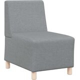  Modularna sofa bez naslona za ruke svijetlo siva 55 cm tkanina | shoptok.hr
