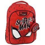 Luna Must Team Spider-Man crveni zaobljeni školski ruksak, 3 pregrade, 32x18x43 cm Cijene