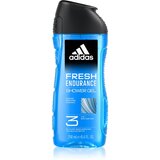 Adidas Fresh Endurance Shower Gel 3-In-1 gel za tuširanje 250 ml za muškarce Cijene