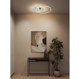 Globo 68278-24 - LED prigušiva plafonska svetiljka BELTRAN LED/24W/230V srebrna+s daljinskim upravljačem | Eponuda.com