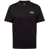 Ea7 Emporio Armani Majica črna / bela Cene
