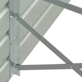  Povišena vrtna gredica pocinčani čelik 400x80x77 cm antracit | shoptok.hr