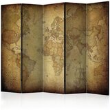 Artgeist Paravan Old Map I, 5-Delni, Enostranski | Shoptok.si