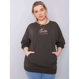 RELEVANCE Blouse-RV-BZ-6388.55P-dark khaki | Shoptok.si