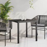  Stol za vrt Crna 80 x 80 x 73 cm Metal | shoptok.hr